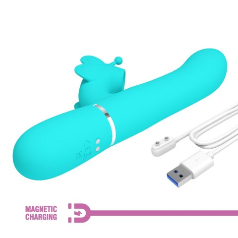 Pretty Love Twinkled Tenderness Turquoise - Rabbit Vibrator