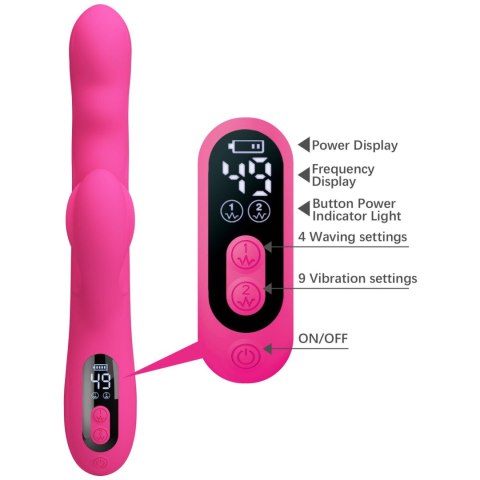 Pretty Love Winters Pink - Rotating Rabbit Vibrator
