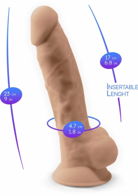 Silex-D Model 1 9" - silikonowy model anatomiczny, termo-reaktywny