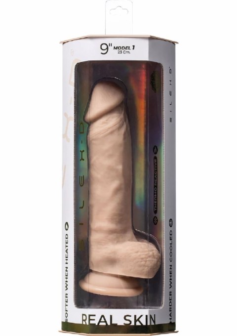 Silex-D Model 1 Real Skin 9" - silikonowy model anatomiczny z przyssawką