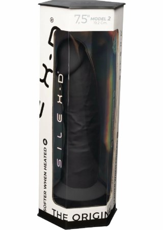 Silex-D Model 2 7.5" silikonowy anatomiczny z przyssawką, termoaktywny