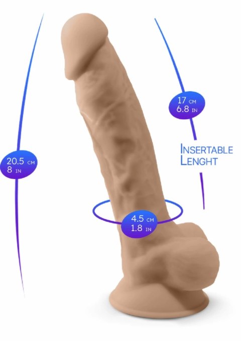 Silex-D Model 8 inch - silikonowy model anatomiczny, termo-reaktywny