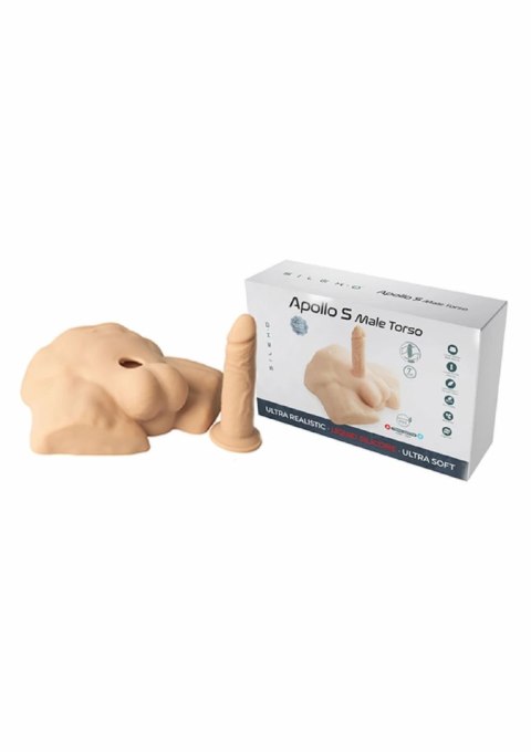Silex-D Silicone Demi Torso Small - anatomiczny model z wymiennym elementem 7"