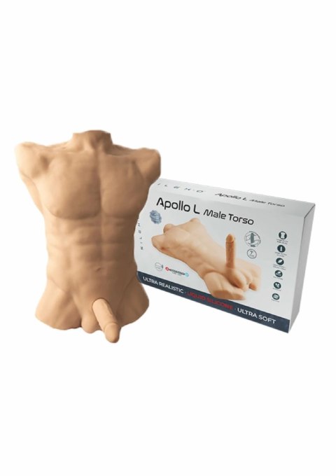 Silex-D Silicone Torso Large Model 7" Apollo L - anatomiczny korpus silikonowy