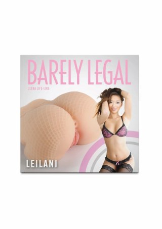 Barely Legal Leilani - anatomiczna maszyna intymna TPE, kompaktowa