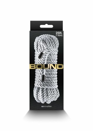Bound Rope sznurek do wiązania 10 m, czerwony, miękki materiał