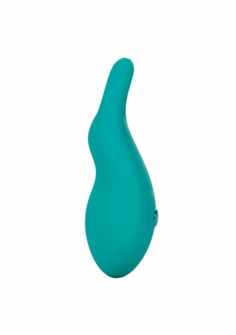 CalExotics Pixies Bunny silikonowy mini masażer dwustronny 10 trybow fioletowy