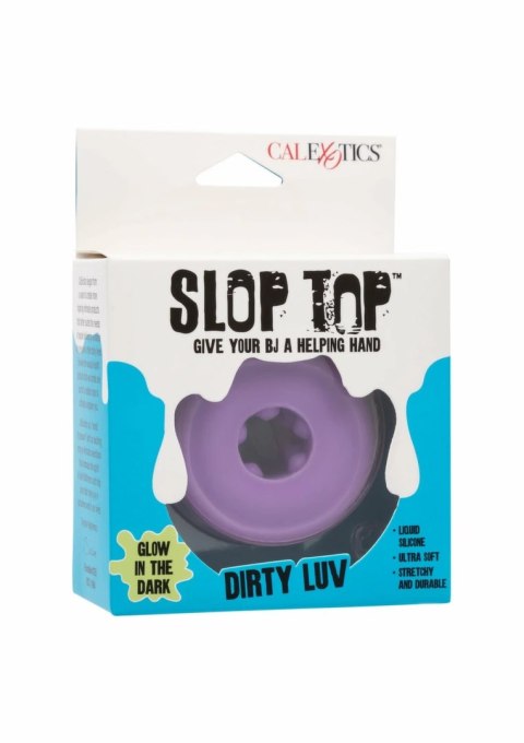 CalExotics Slop Top Dirty Luv maszyna intymna Liquid Silicone świecąca w ciemności