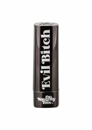 Evil Bitch Lipstick Vibrator mini masażer 10 trybow czarny 4 cale