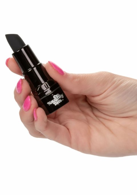 Evil Bitch Lipstick Vibrator mini masażer 10 trybow czarny 4 cale