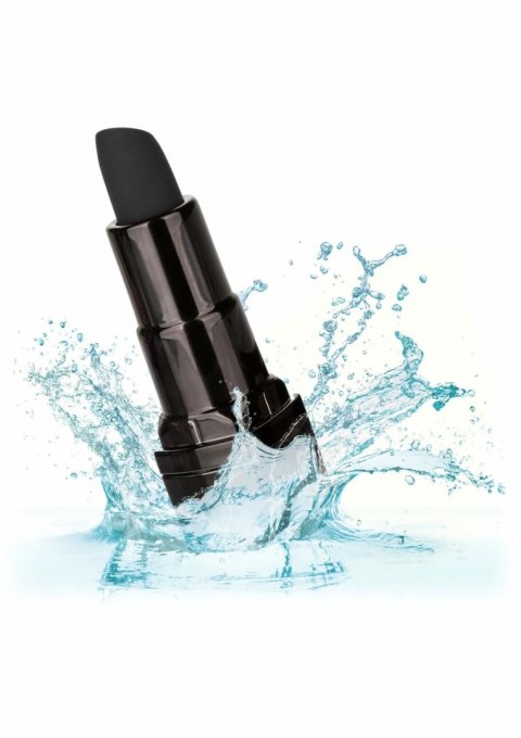 Evil Bitch Lipstick Vibrator mini masażer 10 trybow czarny 4 cale