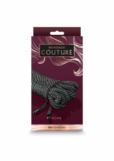 NS Novelties Bondage Couture Rope sznur do wiązań 10 m granatowy