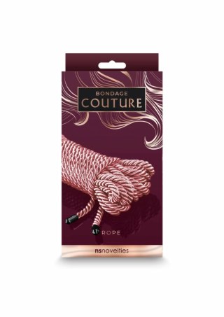 NS Novelties Bondage Couture Rope sznur syntetyczny 10 m granatowy
