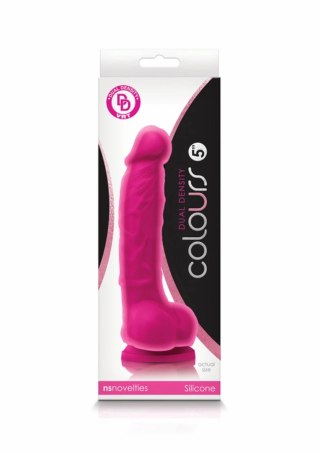 NS Novelties Colours Dual Density 5 inch silikonowy model dwuwarstwowy z przyssawką