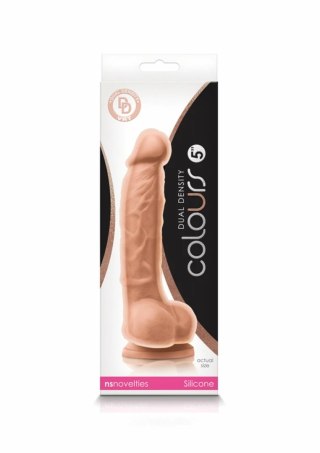 NS Novelties Colours Dual Density 5 inch silikonowy model dwuwarstwowy z przyssawką