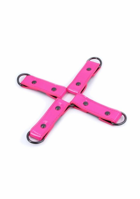 NS Novelties Electra Hog Tie system mocowań neopren czarny