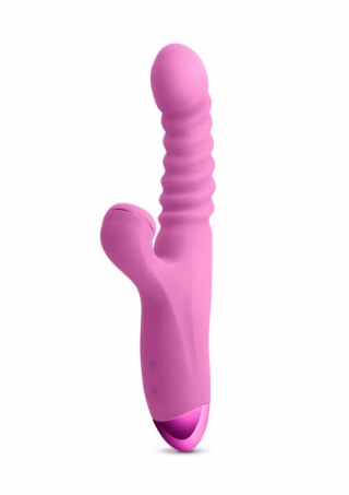 NS Novelties Luxe Nova - silikonowy model z funkcją ruchu i 7 trybami pracy
