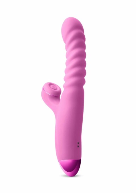 NS Novelties Luxe Nova - silikonowy model z funkcją ruchu i 7 trybami pracy