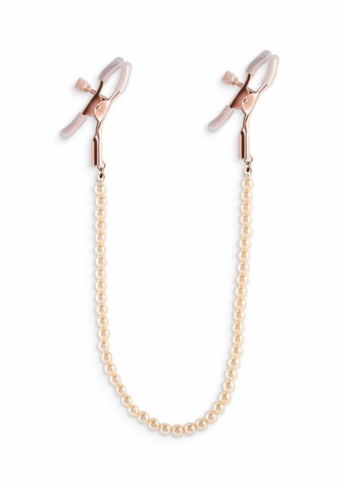 NS Novelties Nipple Clamps DC1 - regulowane zaciski silikonowe, metalowe