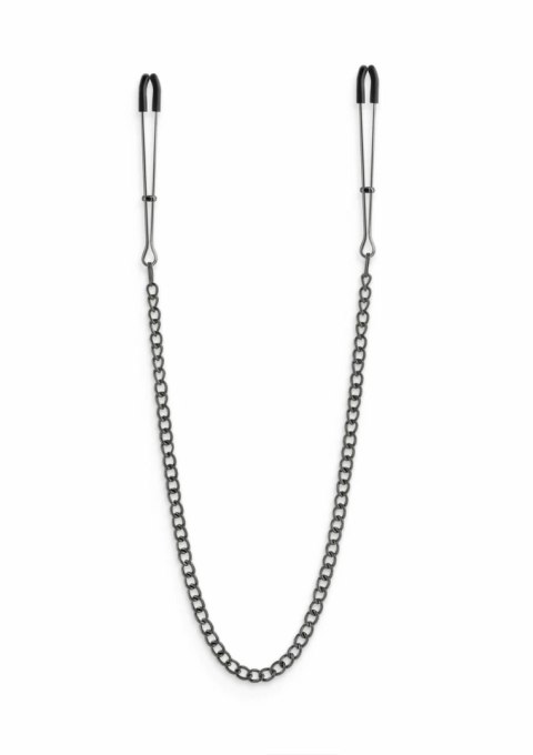 NS Novelties Nipple Clamps DC3 regulowane, silikonowe końcowki, metal