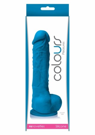 NS Novelties Pleasures Dildo 5 inch silikonowy model z przyssawką, 13 cm, cielisty