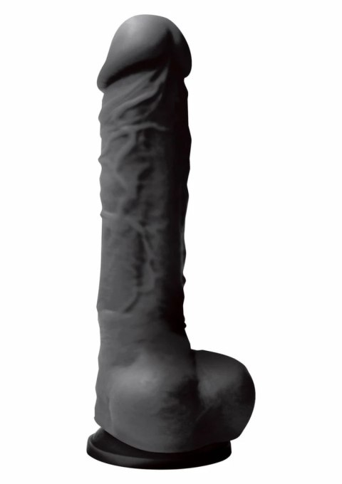 NS Novelties Pleasures Dildo 8 inch silikonowy model z przyssawką czarny