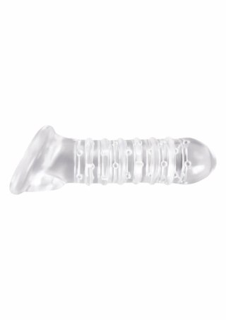 NS Novelties Renegade Ribbed Sleeve - elastyczna nakładka z wypustkami TPE