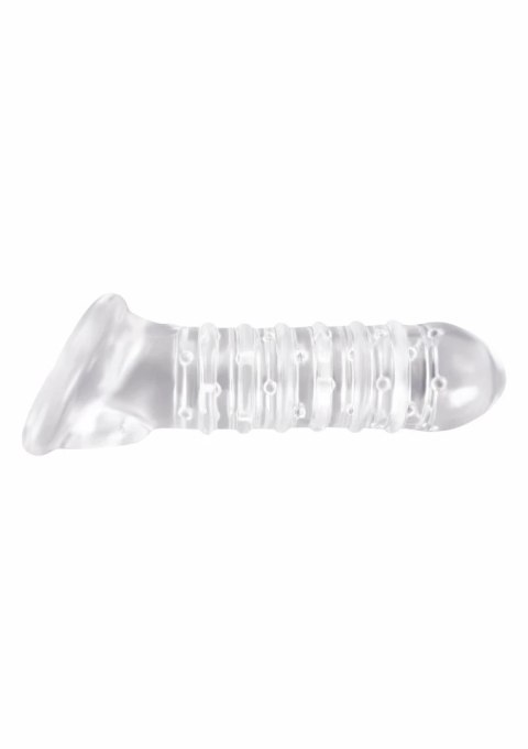 NS Novelties Renegade Ribbed Sleeve - elastyczna nakładka z wypustkami TPE