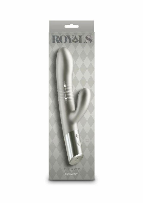 NS Novelties Royals Grace silikonowy masażer wielofunkcyjny, ładowalny USB