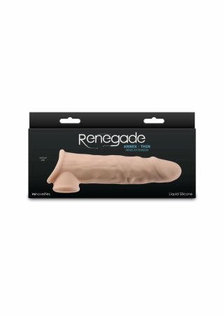 Renegade Annex Thin - elastyczny anatomiczny rękaw silikonowy, cienki