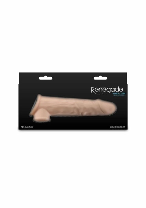 Renegade Annex Thin - elastyczny anatomiczny rękaw silikonowy, cienki