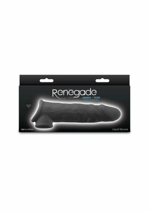 Renegade Annex Thin - elastyczny anatomiczny rękaw silikonowy