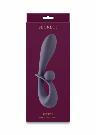 Secrets Forte - zaawansowany model z dwoma silnikami, silikonowy, ładowalny