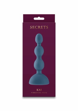 Secrets Kai silikonowy masażer z wibracjami, 3 prędkości, 7 trybow