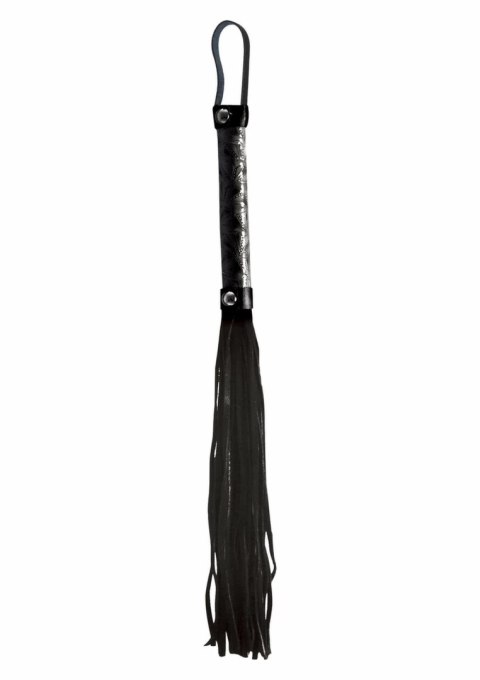 Sportsheets Whip czarny bat z winylu i skory 45 cm