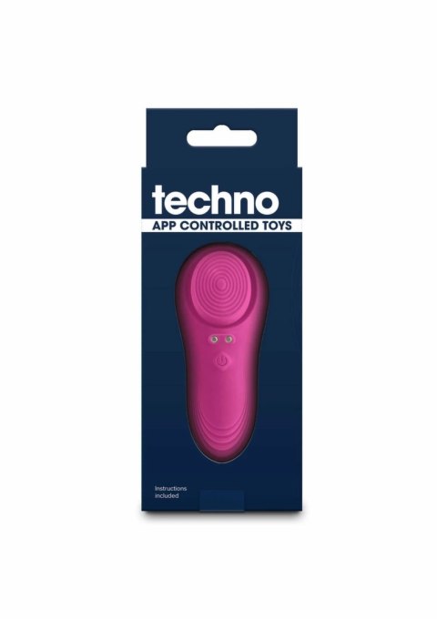 Techno Lucy - dyskretna maszyna intymna z aplikacją i magnesem silikonowym