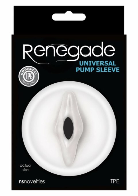 Universal Pump Sleeve Vagina 65mm TPE - uniwersalna nakładka do pompki