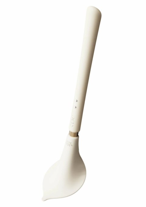 Zalo Calla Stimulator silikonowy model z ergonomicznym uchwytem fioletowy
