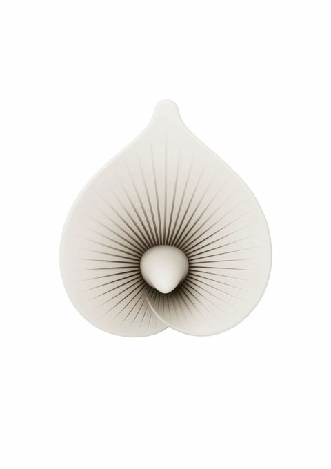 Zalo Calla Stimulator silikonowy model z ergonomicznym uchwytem fioletowy