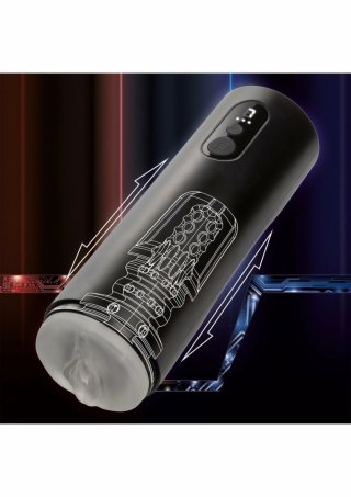 Bionic Thrusting - zaawansowana maszyna intymna z funkcją ruchu, USB