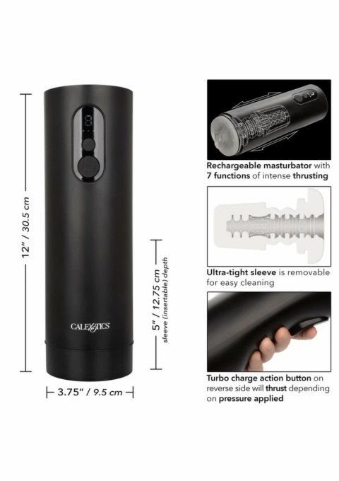 Bionic Thrusting - zaawansowana maszyna intymna z funkcją ruchu, USB
