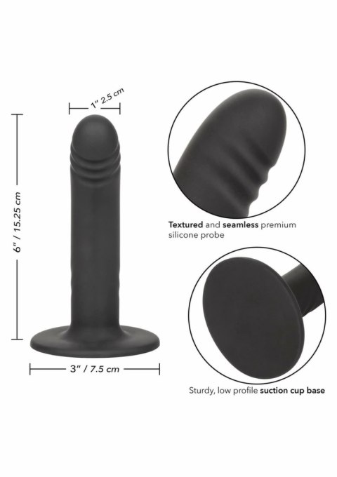 CalExotics Boundless 6 inch Ridged sonda silikonowa z przyssawką 15,25 cm