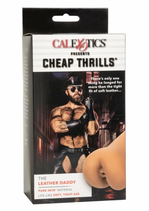 CalExotics Cheap Thrills Leather Daddy kompaktowa maszyna intymna 14 cm