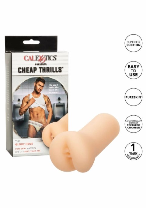CalExotics Cheap Thrills The Glory Hole kompaktowa maszyna intymna 14 cm