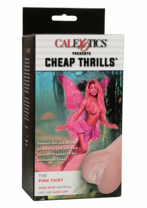 CalExotics Cheap Thrills The Pink Fairy maszyna intymna Pure Skin rożowa