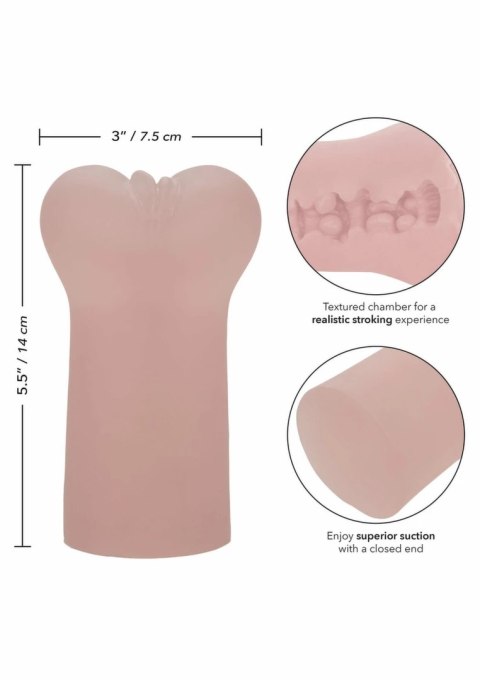 CalExotics Cheap Thrills The Pink Fairy maszyna intymna Pure Skin rożowa