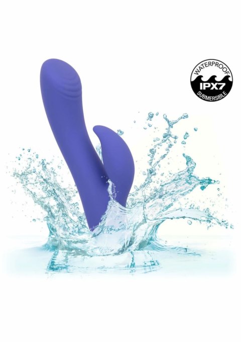 CalExotics Connect Dual Stimulator silikonowy, sterowanie aplikacją, fioletowy