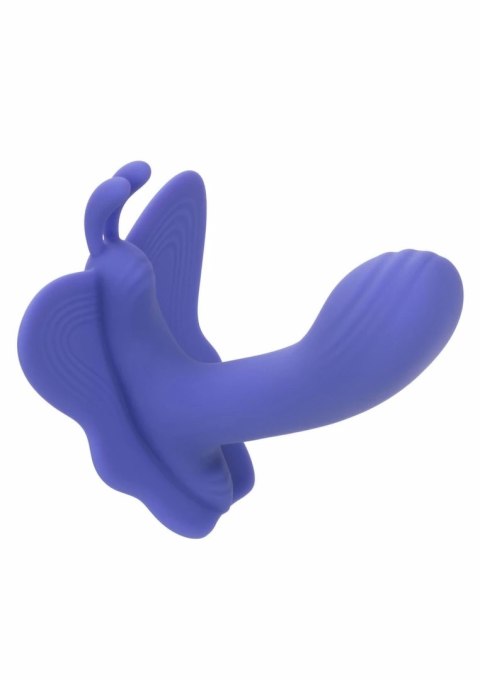 CalExotics Connect Venus Butterfly - silikonowy model z aplikacją, fioletowy