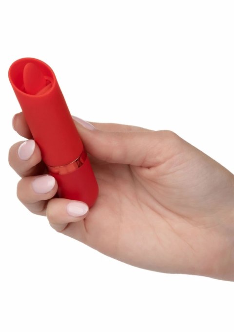 CalExotics Kyst Flicker mini masażer silikonowy z funkcją pamięci, kompaktowy