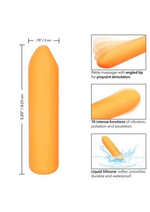 CalExotics Kyst Fling mini masażer silikonowy 10 trybow kompaktowy USB